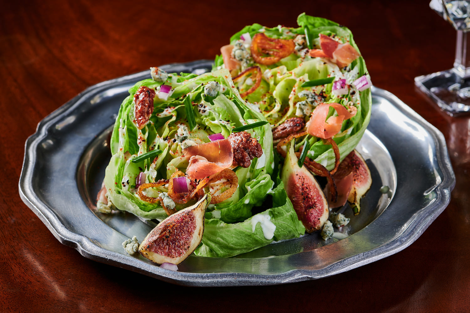 Editorial Cookbook Food Photography of Wedge Salad