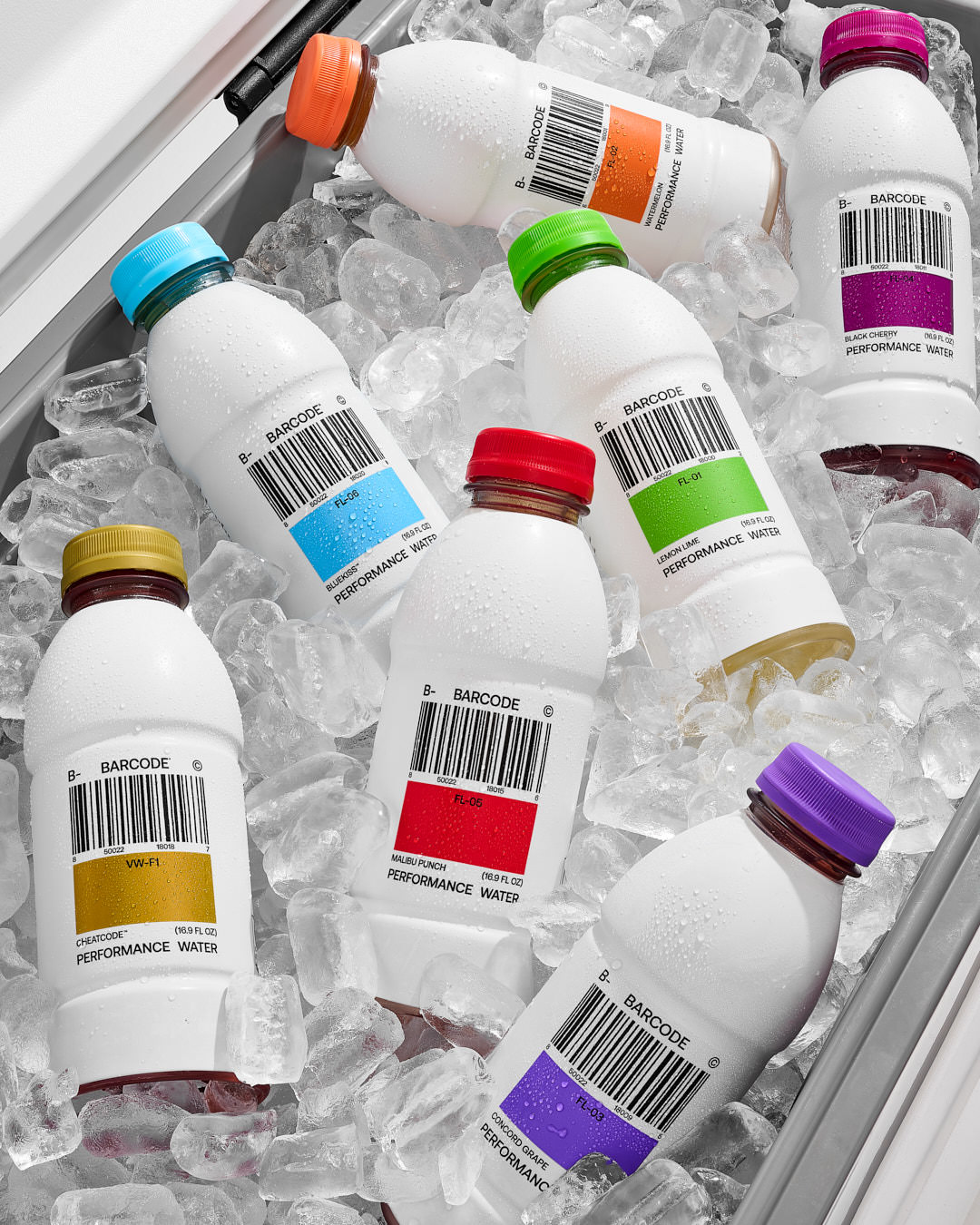 Professional Beverage Photography for Drink Barcode All Flavors 2